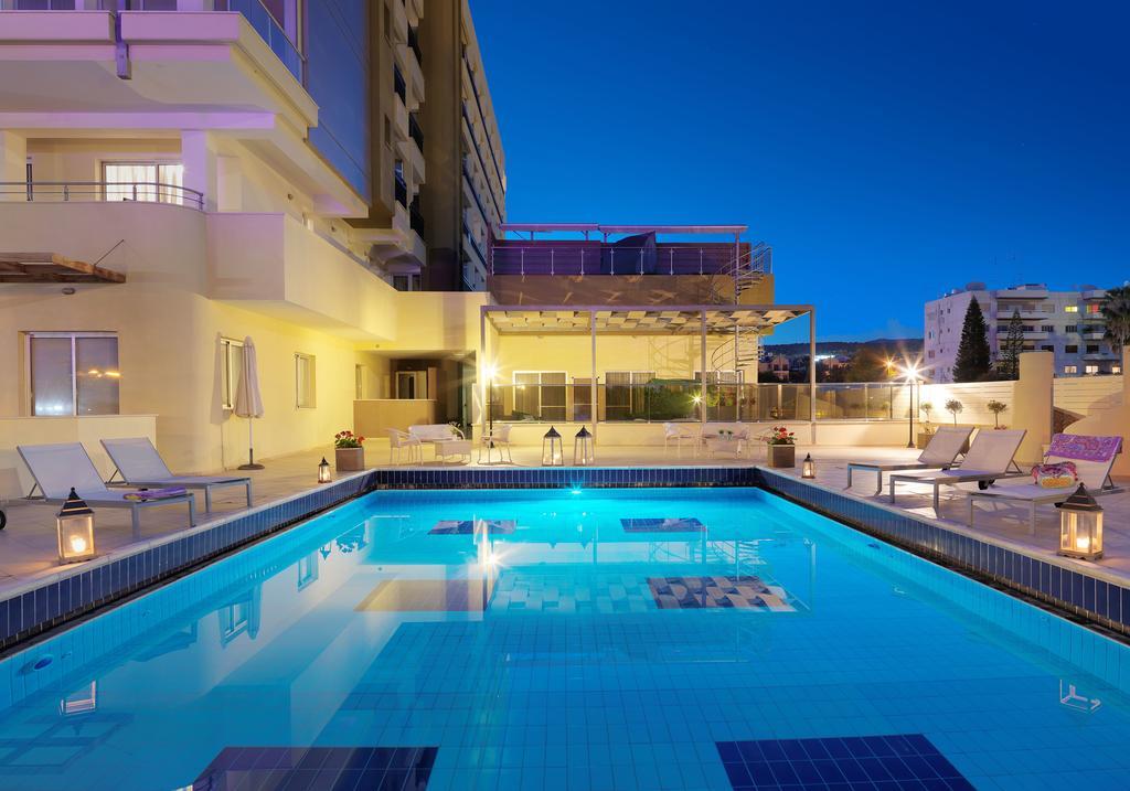 Zavos Marathon Beach Apartments 利马索尔 外观 照片
