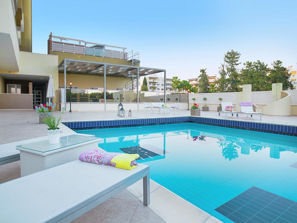 Zavos Marathon Beach Apartments 利马索尔 外观 照片