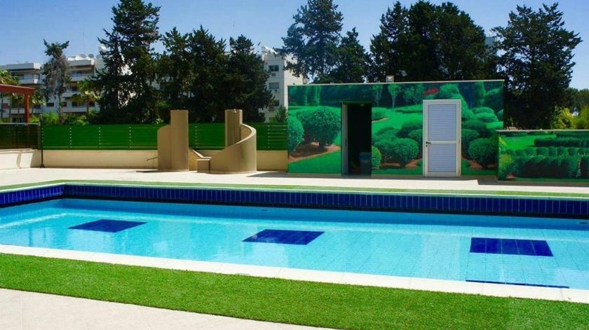 Zavos Marathon Beach Apartments 利马索尔 外观 照片